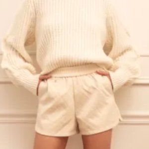 REVOLVE The Femm Emmy Short, Ivory- $275
